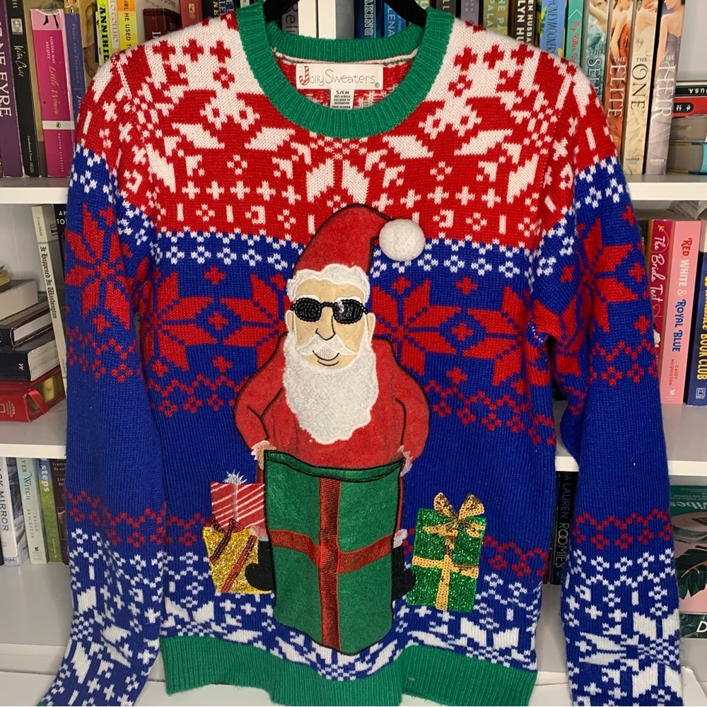 Jolly Sweaters Christmas Sweater Size Small;Beautiful Soft Fabric;Vibrant colors